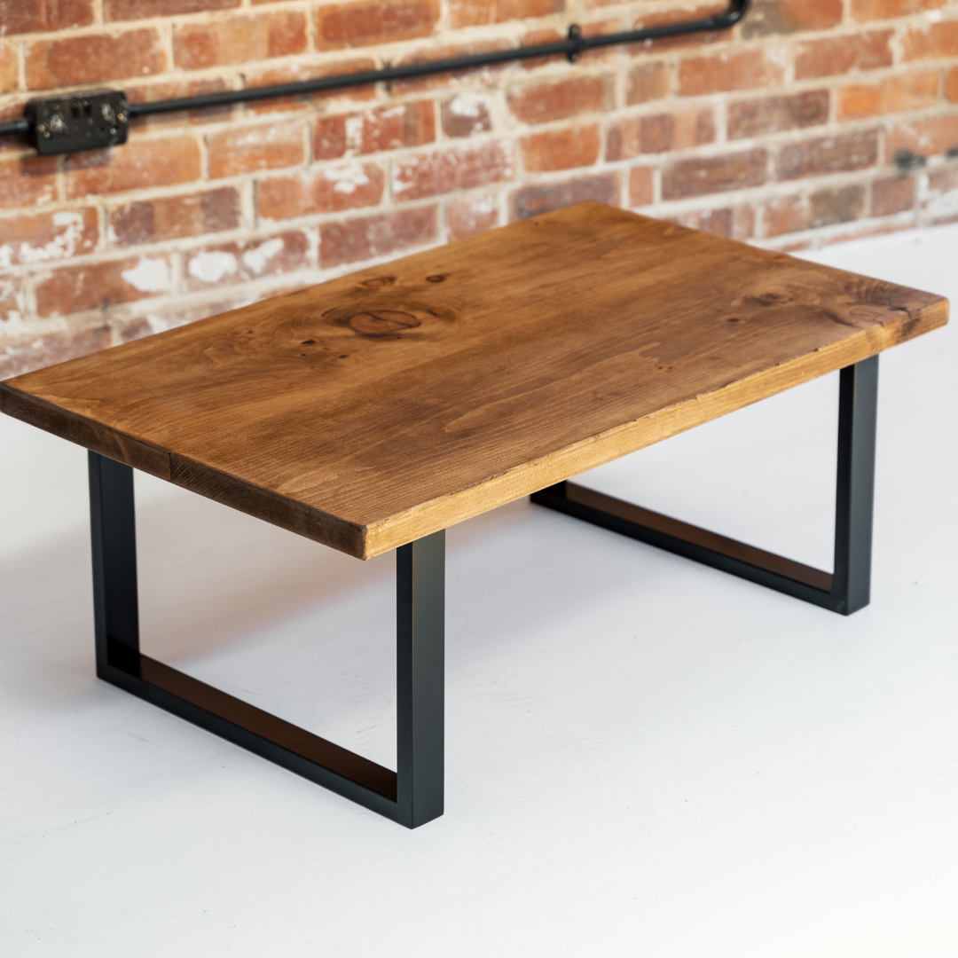 Industrial Coffee Table Square frame Leg