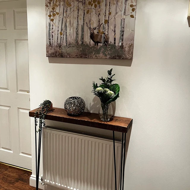 Console Table 20cm Depth | Hairpin Leg