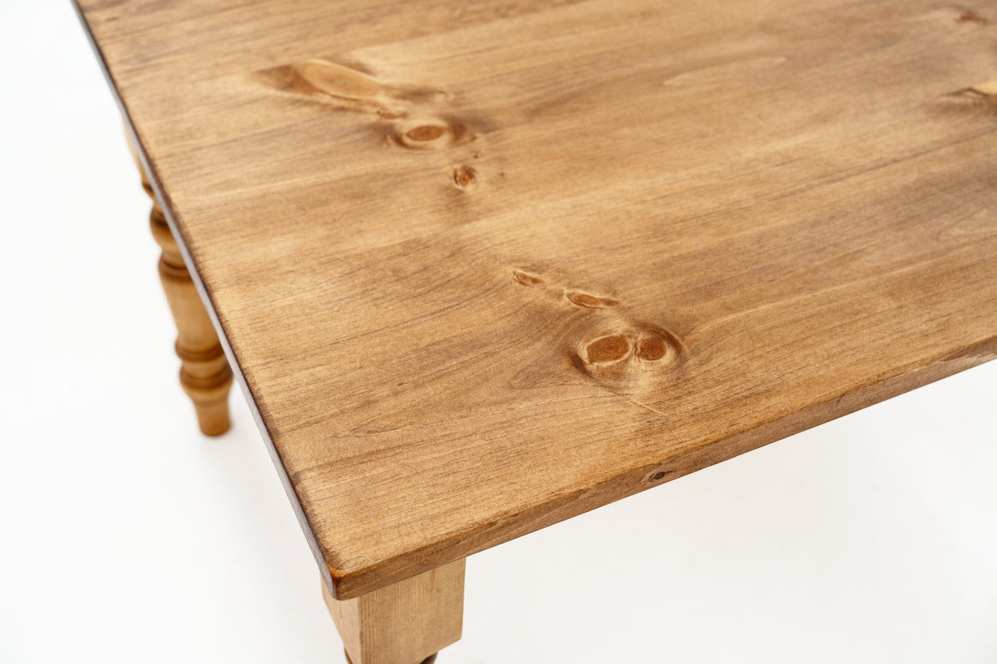 Farmhouse Dining Table Oiled base