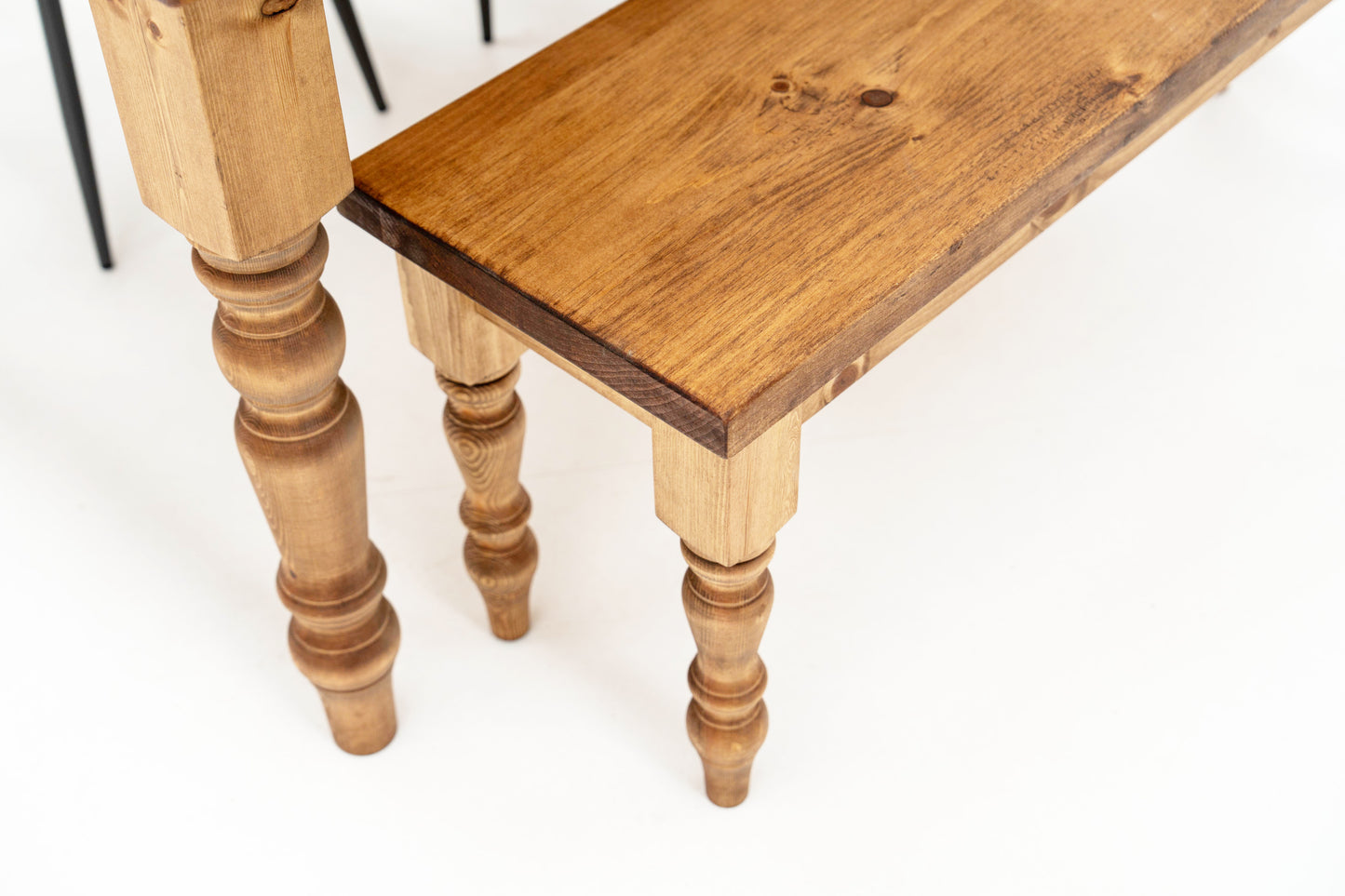Farmhouse Dining Table Oiled base