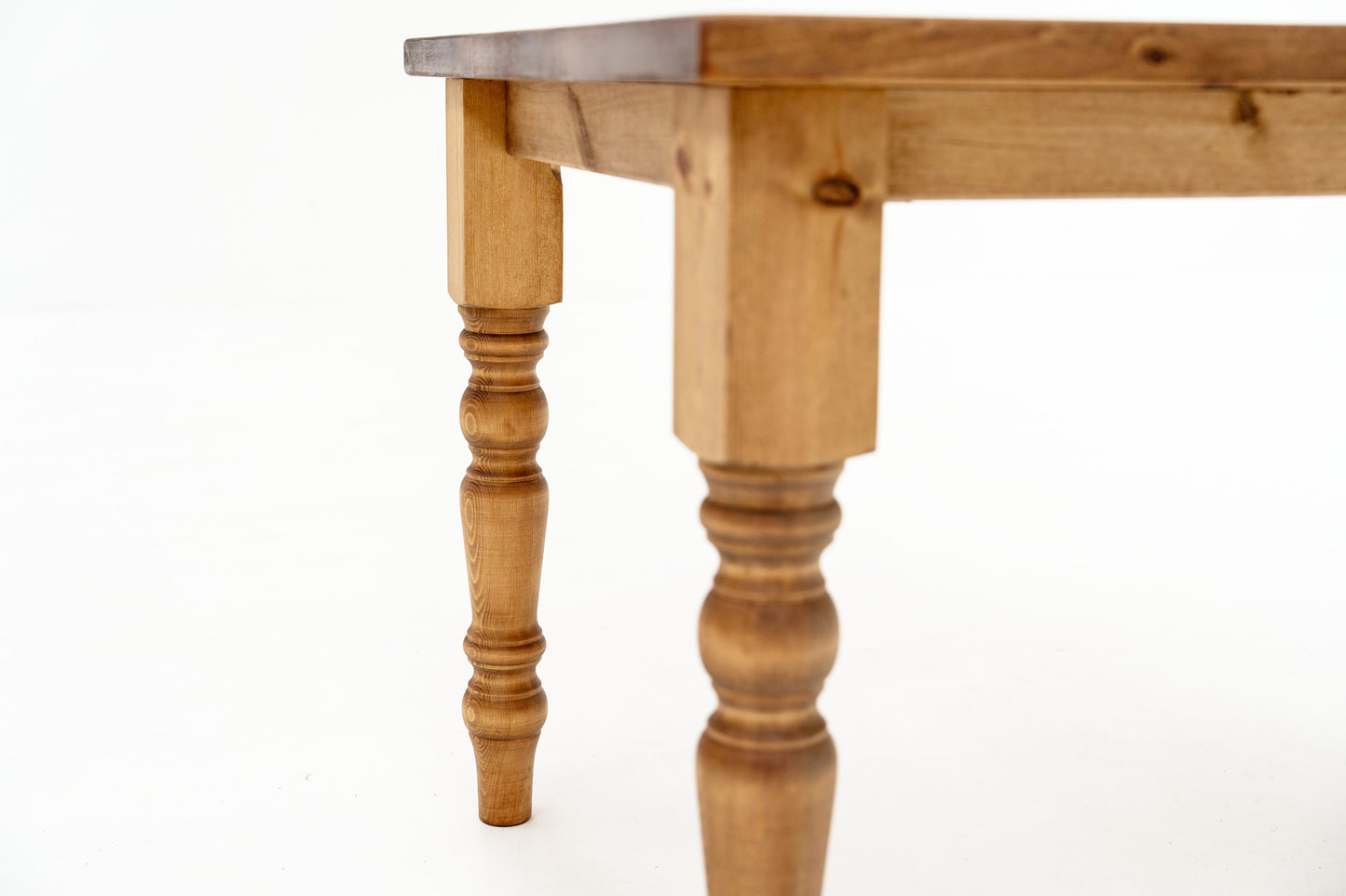Farmhouse Dining Table Oiled base