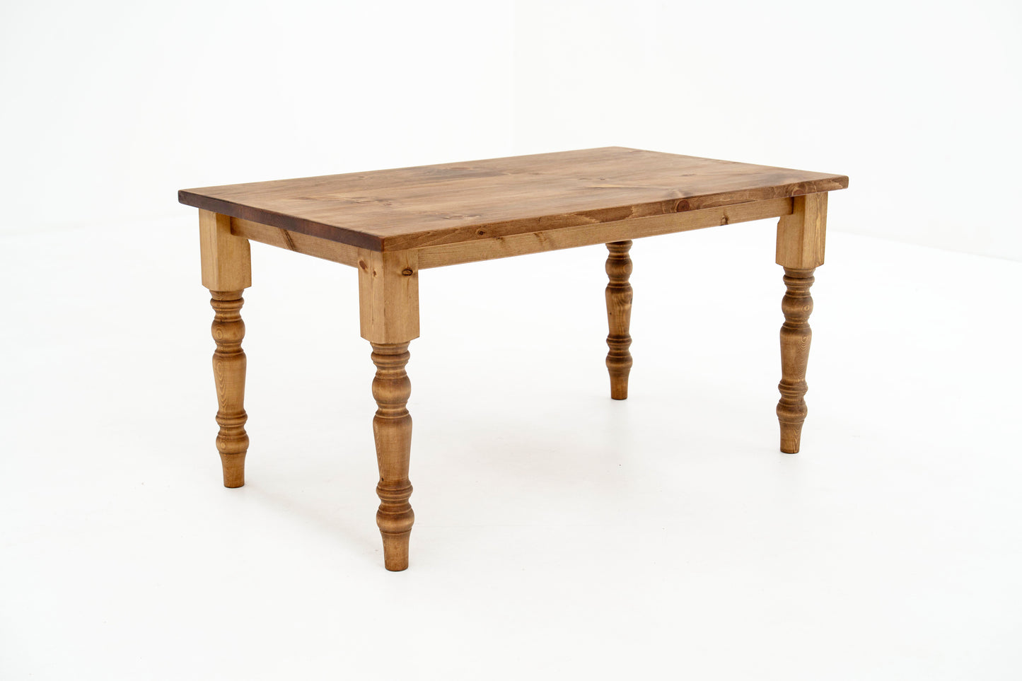 Farmhouse Dining Table Oiled base