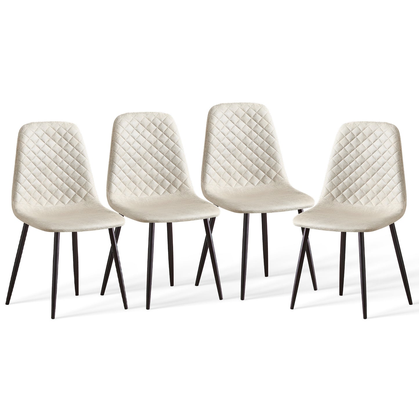 Hunton dining Chair Beige | Set of Two