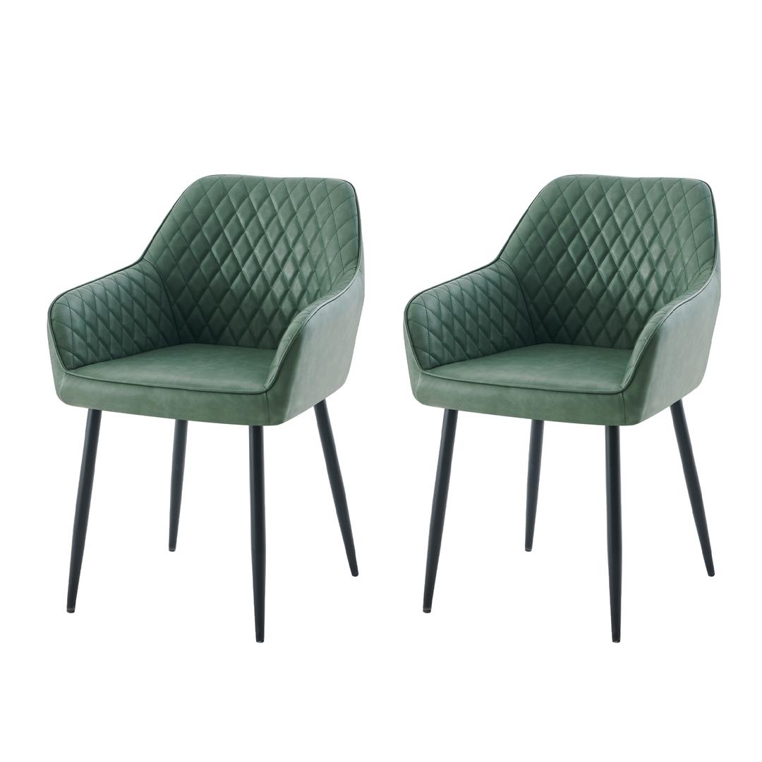 Baxter Dining Chair Leather | Set of Two