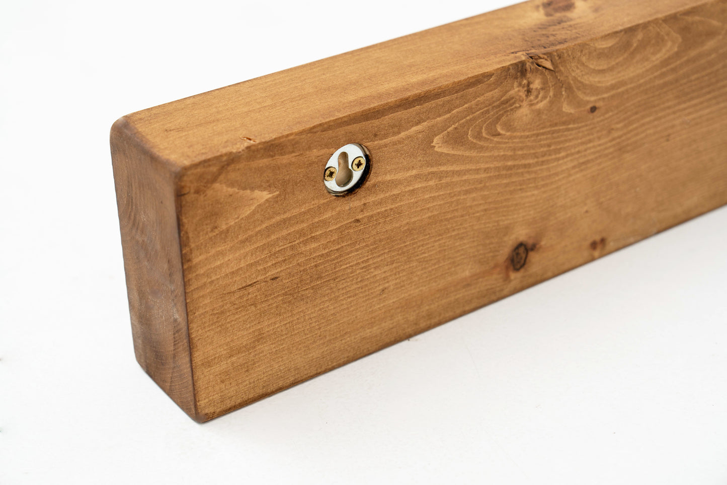 Rustic Solid Wood Mantle Beam | 7cm Depth