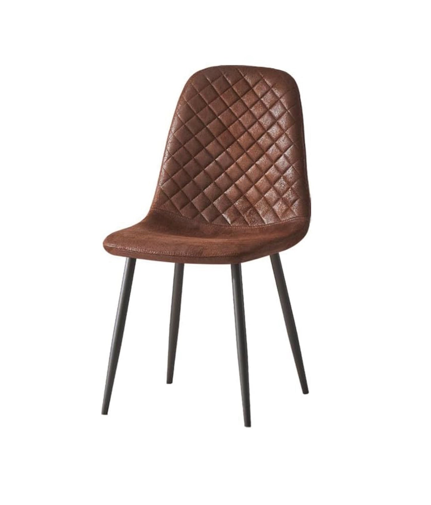 Hunton Dining Chair Brown | Set of Two