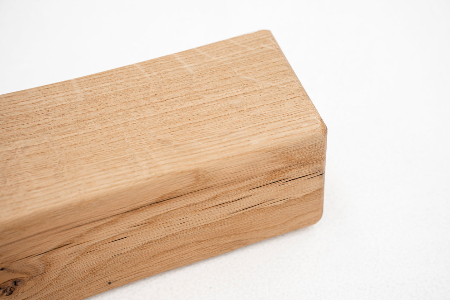 Floating Oak Mantle Beam 9.5cm x 9.5cm