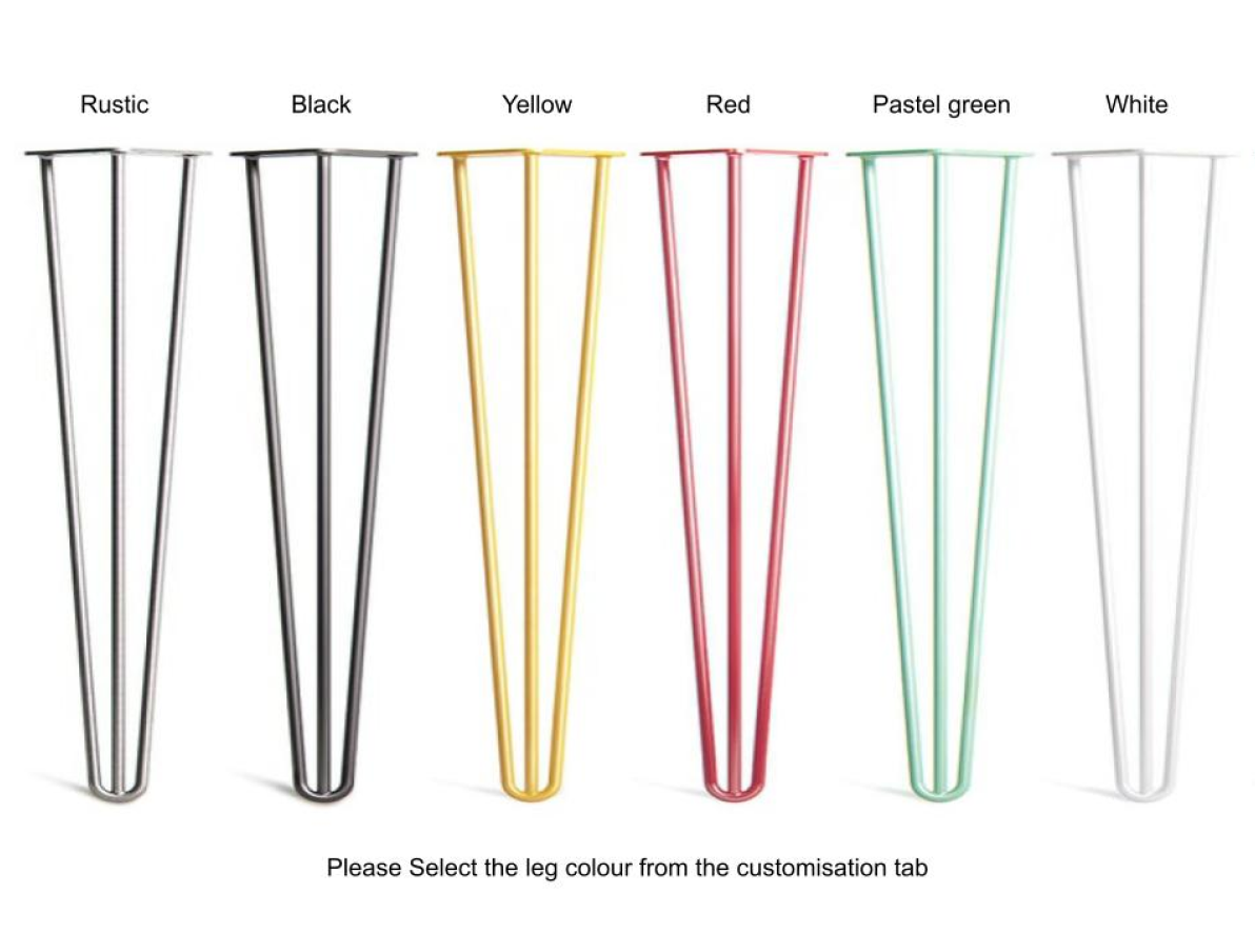Table legs - Hairpin Legs 71cm High for Desk & Dining Table