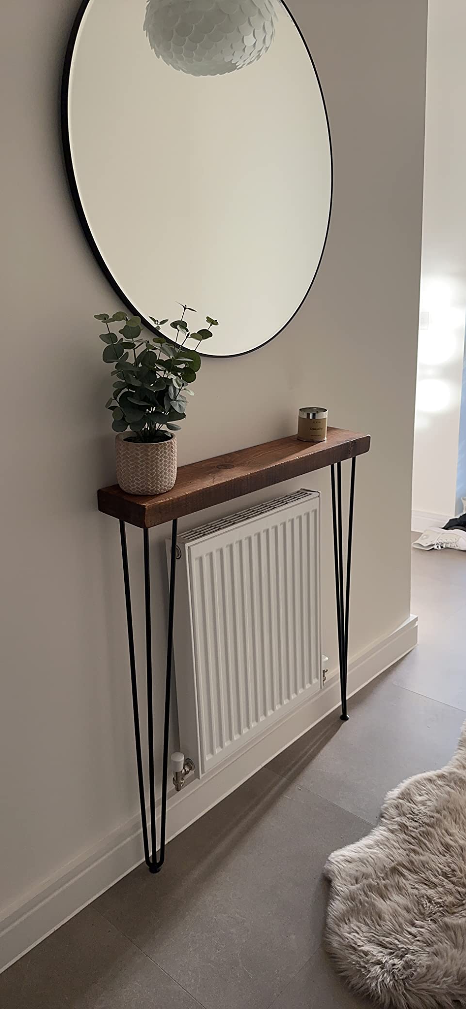 Console Table 15cm Depth | Hairpin Leg