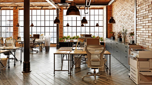 Designing Around an Industrial Office Desk: Creating a Stylish and Functional Workspace