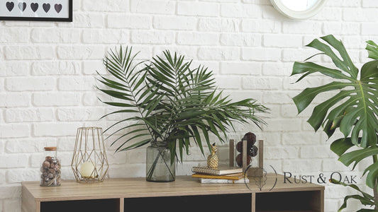 Decorating with Plants and Industrial Interiors: A Rust and Oak Guide
