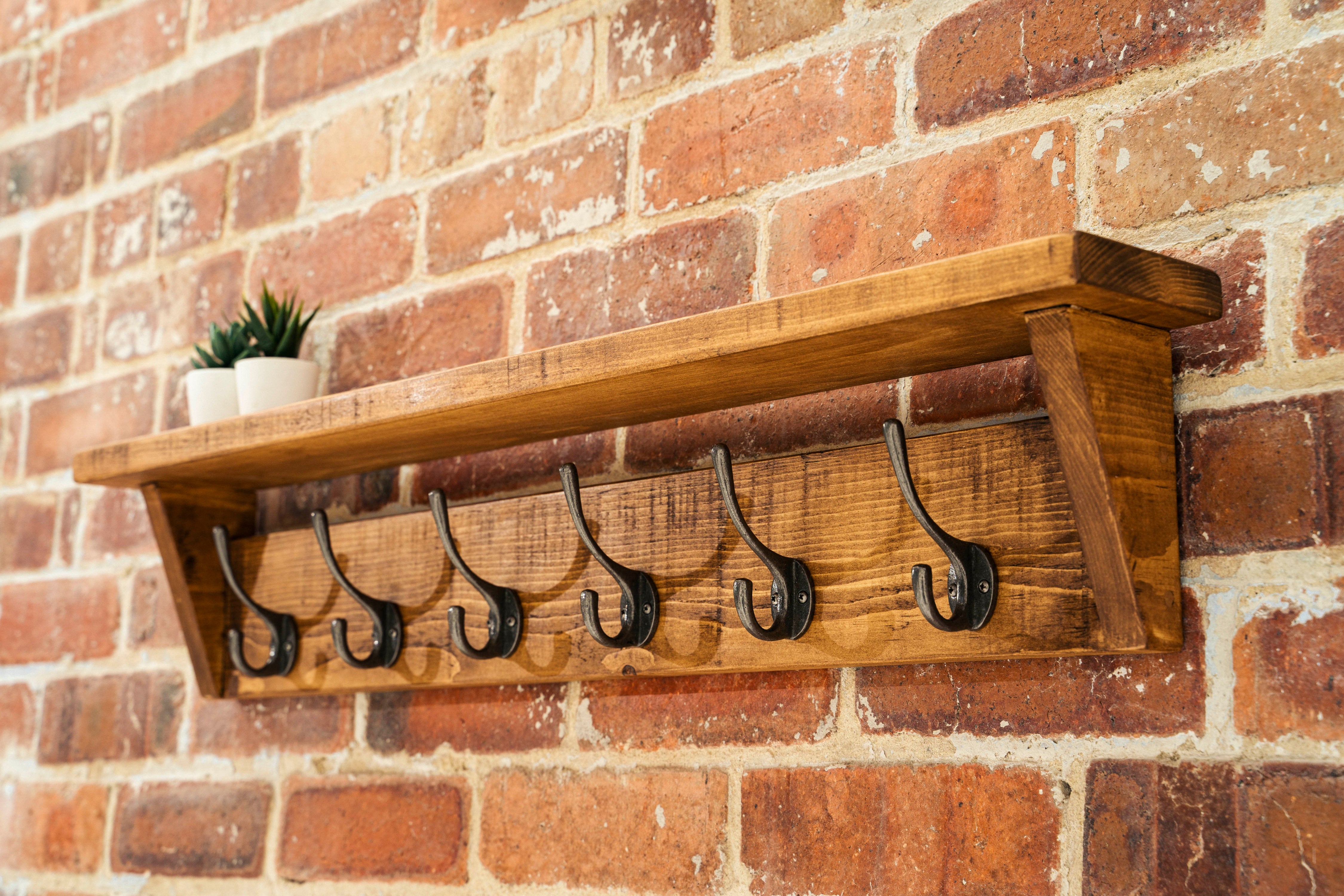 Hallway – Rust and Oak