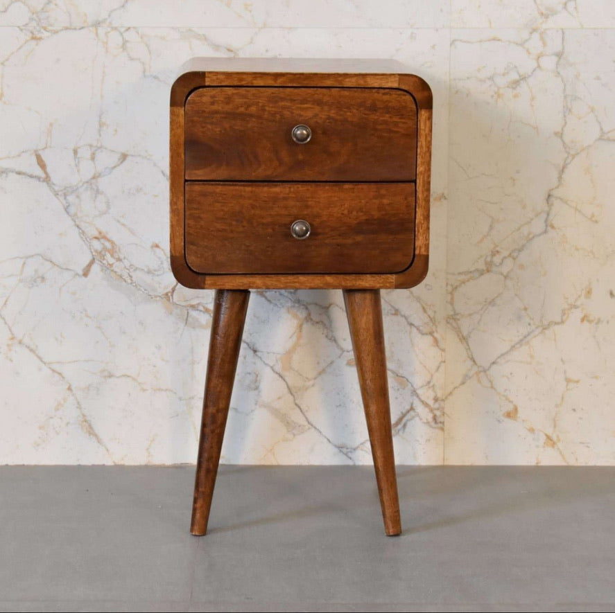 Chestnut Sofa / Bedside table - small