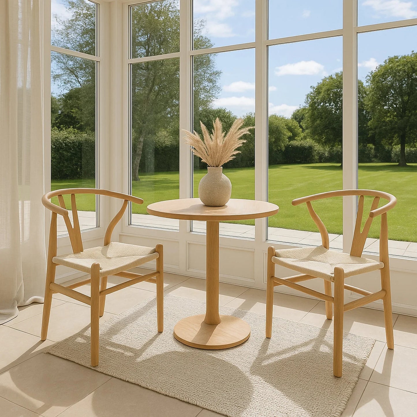 Wishbone Dining Chair | Natural