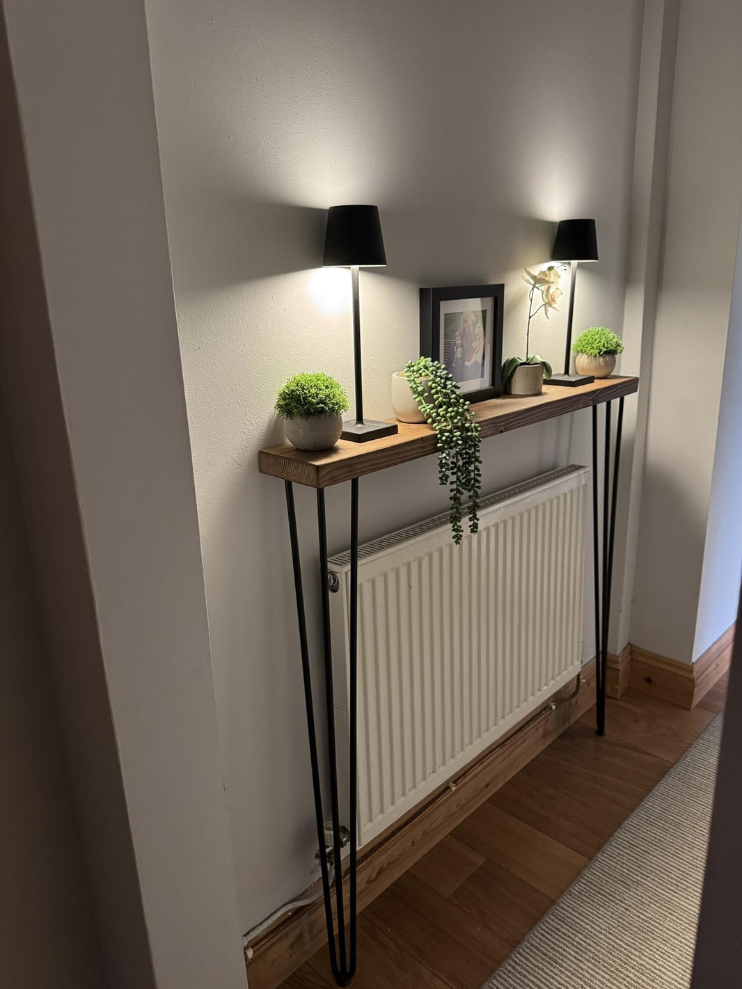 Console Tables – Rust and Oak