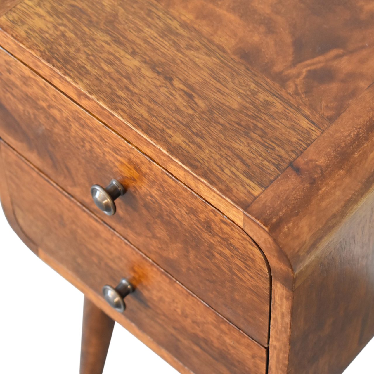 Chestnut Sofa / Bedside table - small