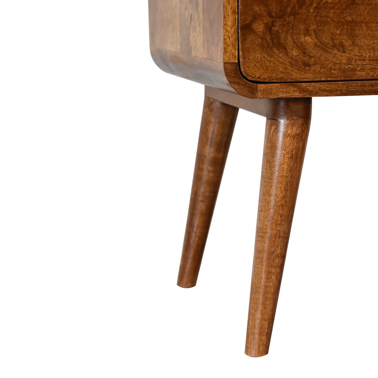 Nordic Chestnut Sofa / Bedside Table