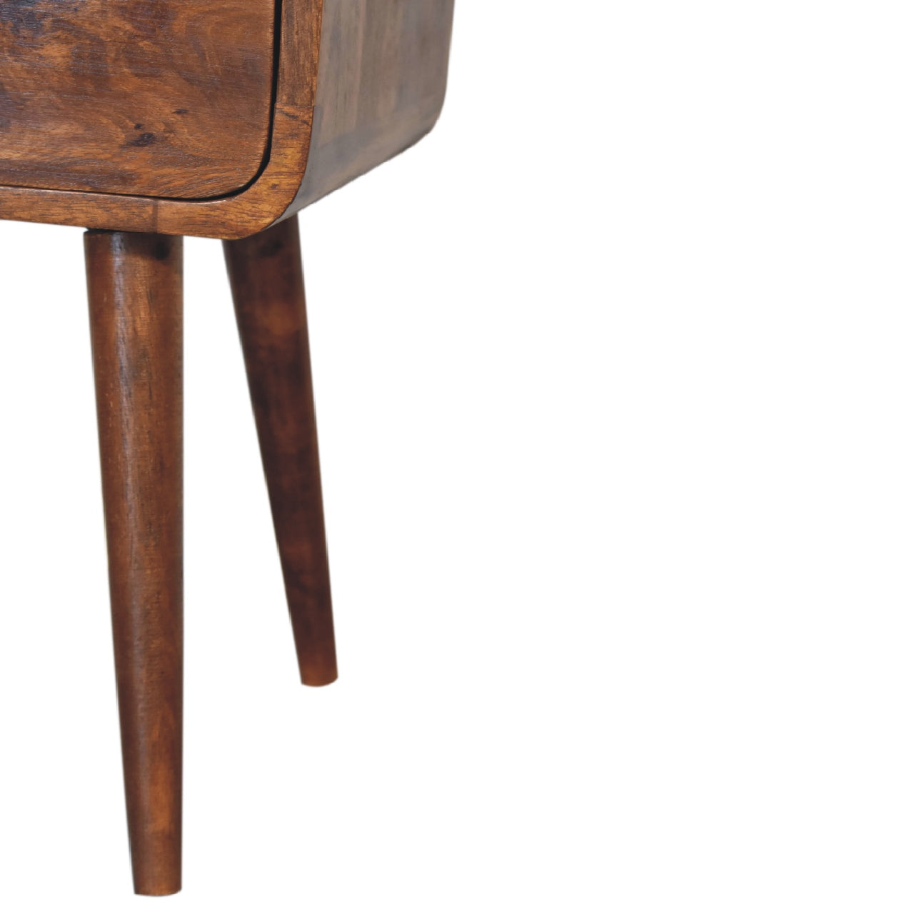 Chestnut small Sofa / Bedside Table