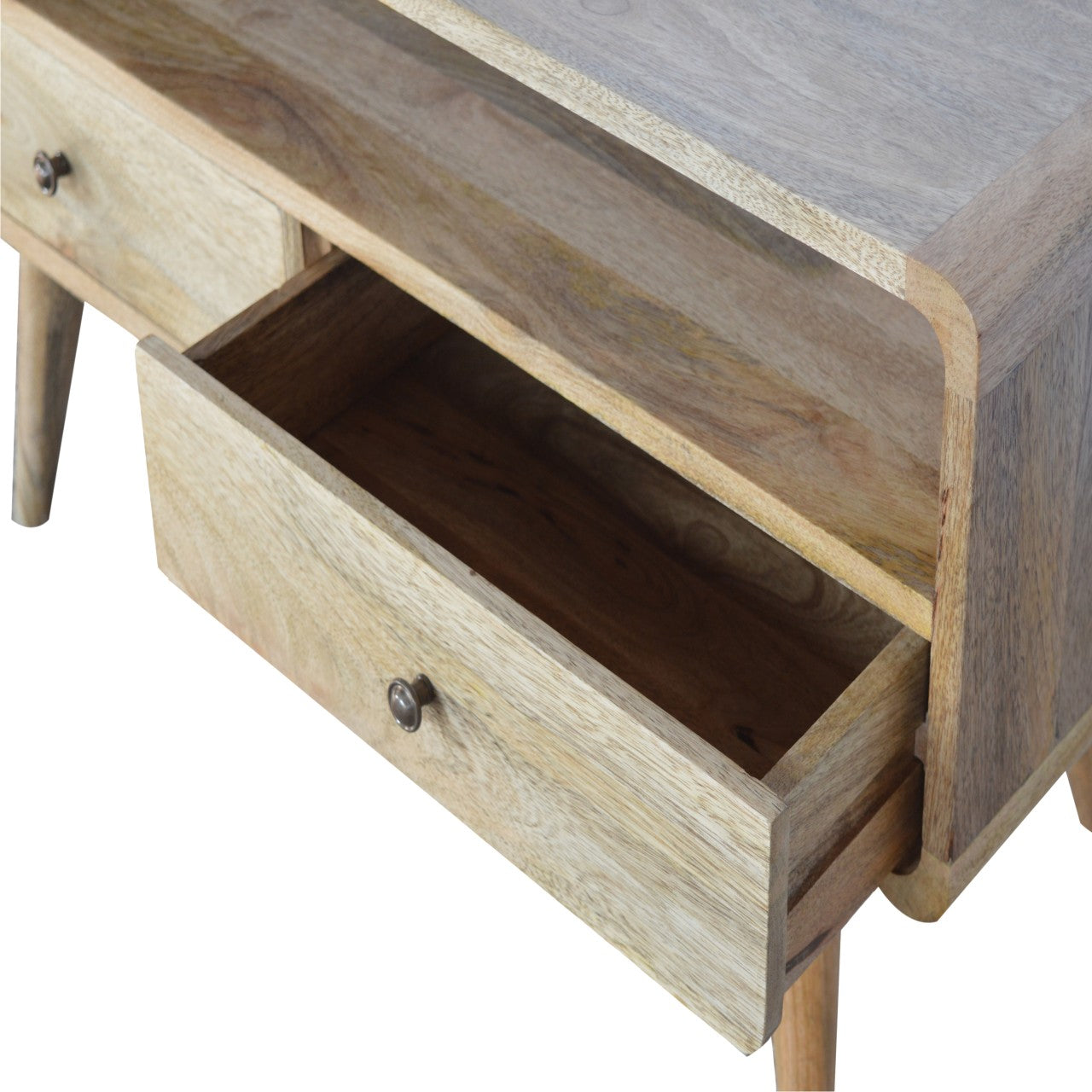 Nordic Media Unit in Oak-ish finish