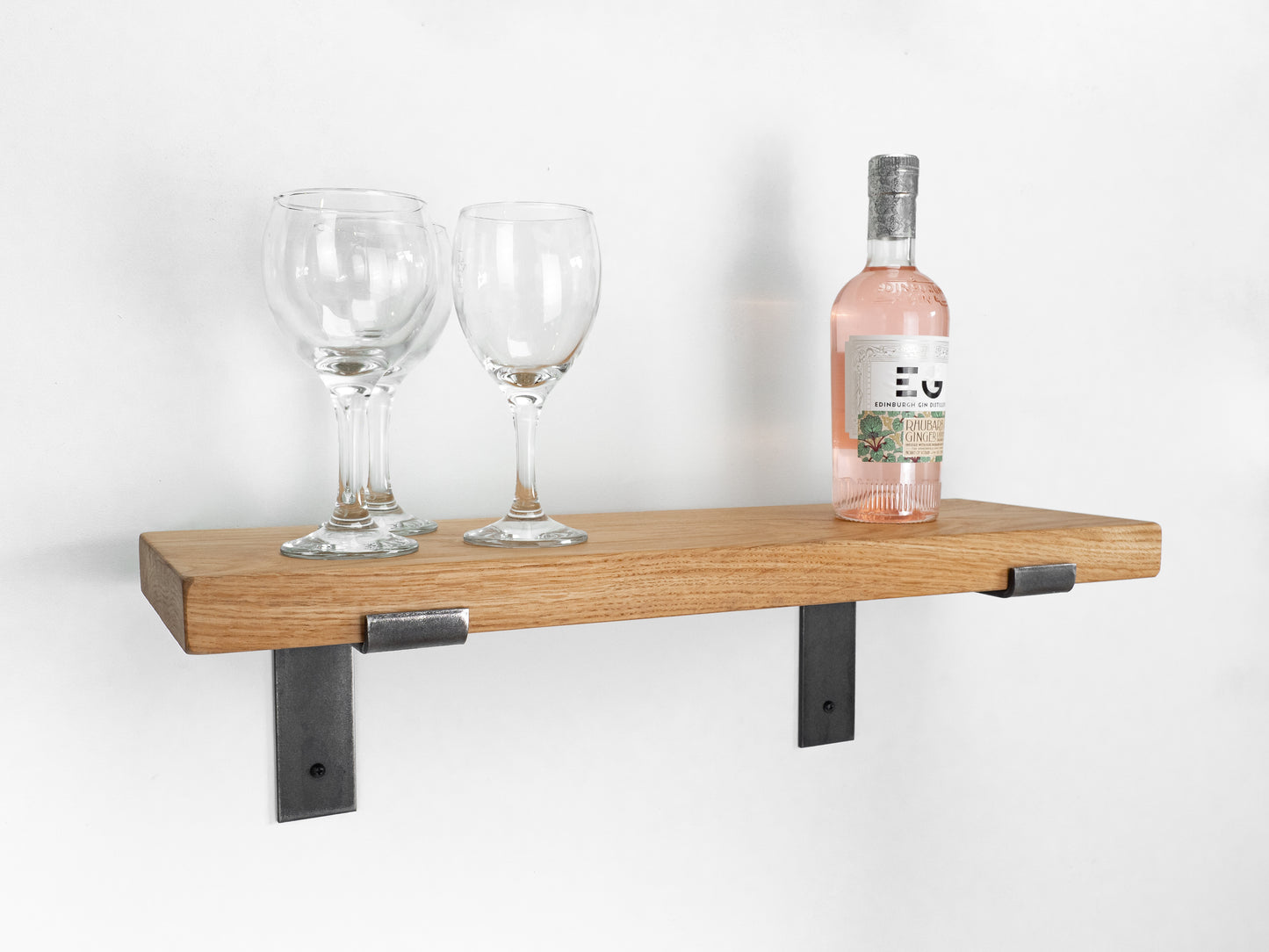 Solid Oak Wall Shelf