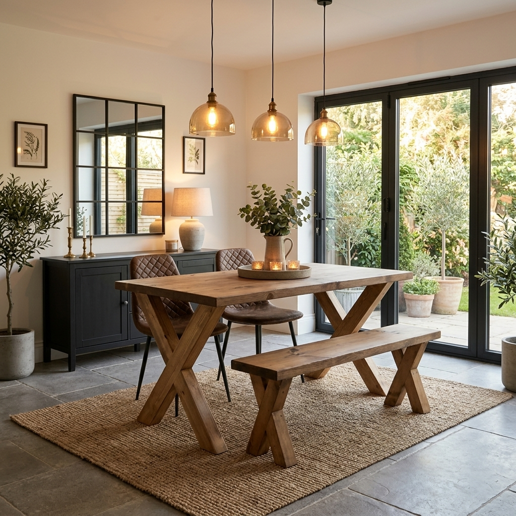Marlow Solid Wood Dining TableI
