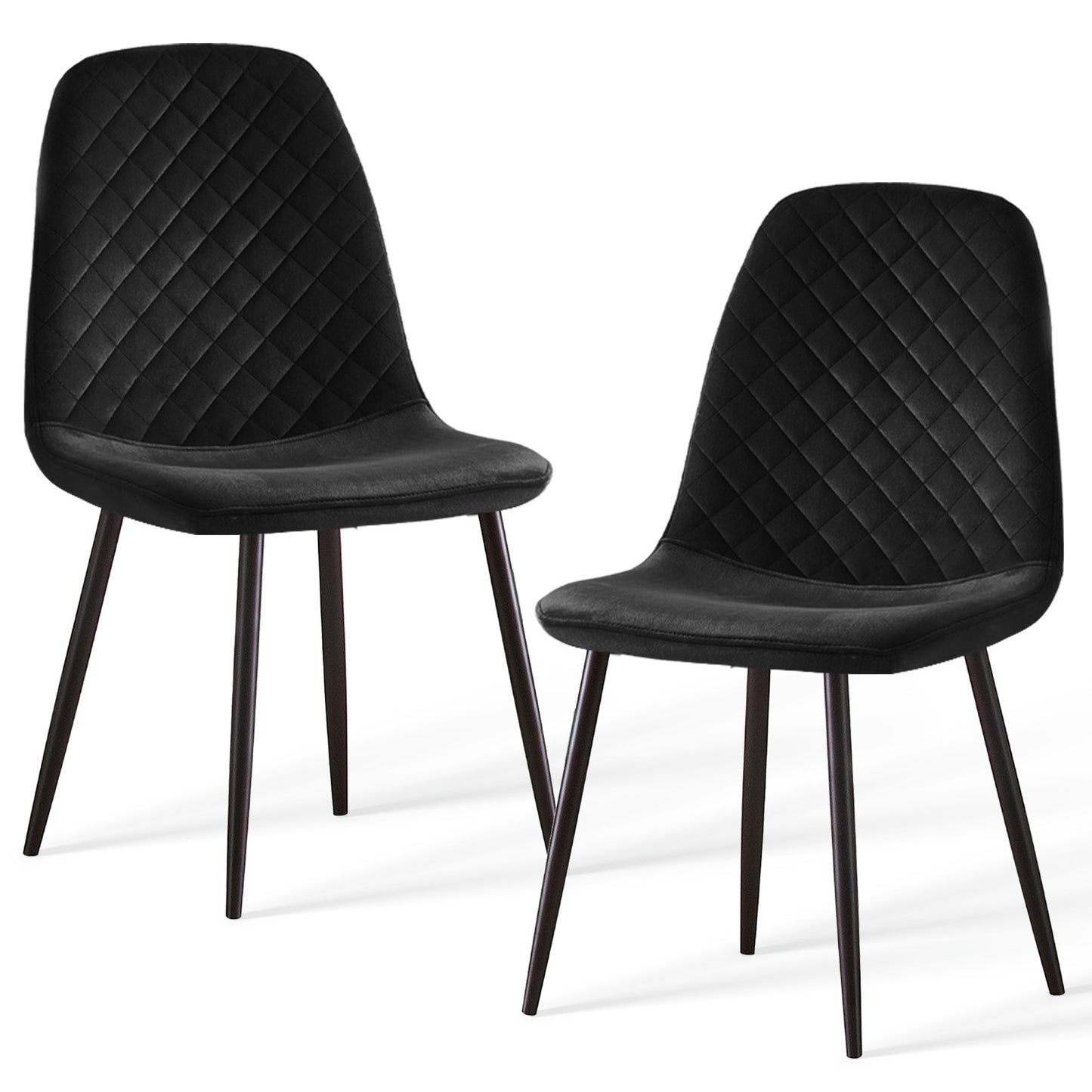 Hunton dining Chair Velvet | Set of Two | Multiple Colour Options