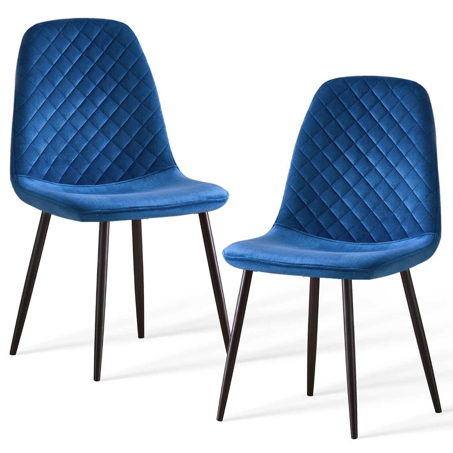 Hunton dining Chair Velvet | Set of Two | Multiple Colour Options