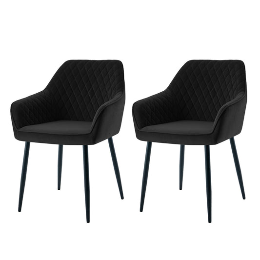 Baxter Dining Chair Velvet | Set of Two