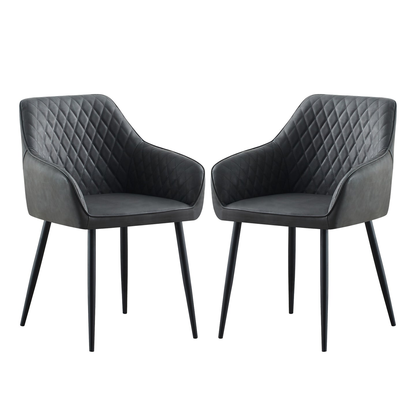 Baxter Dining Chair Leather | Set of Two