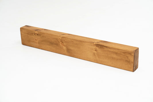 Rustic Solid Wood Mantle Beam | 7cm Depth