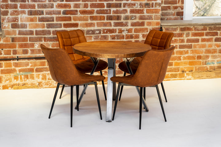 Dining Tables – Rust and Oak