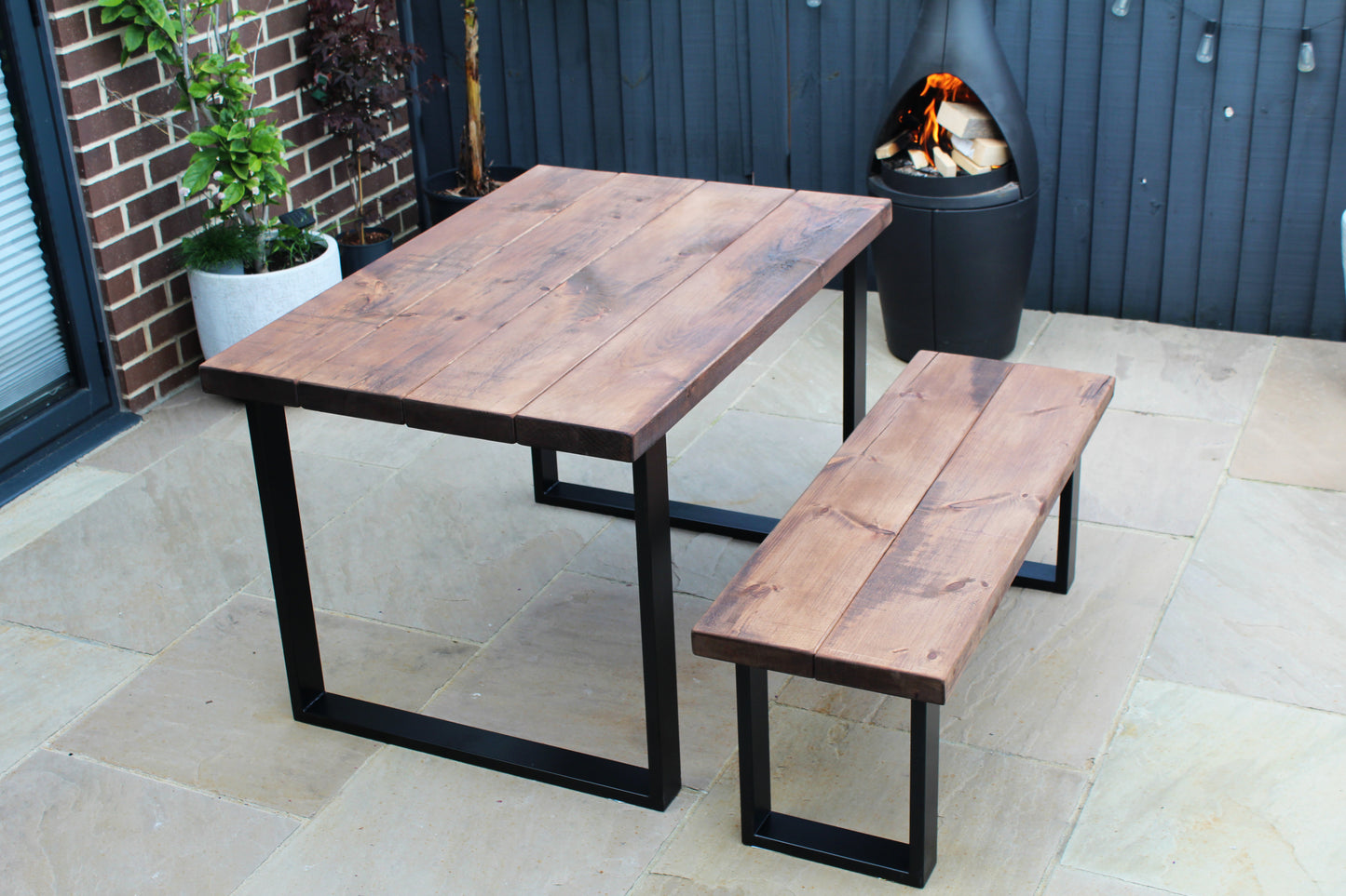 Outdoor Table | Garden Table and Bench