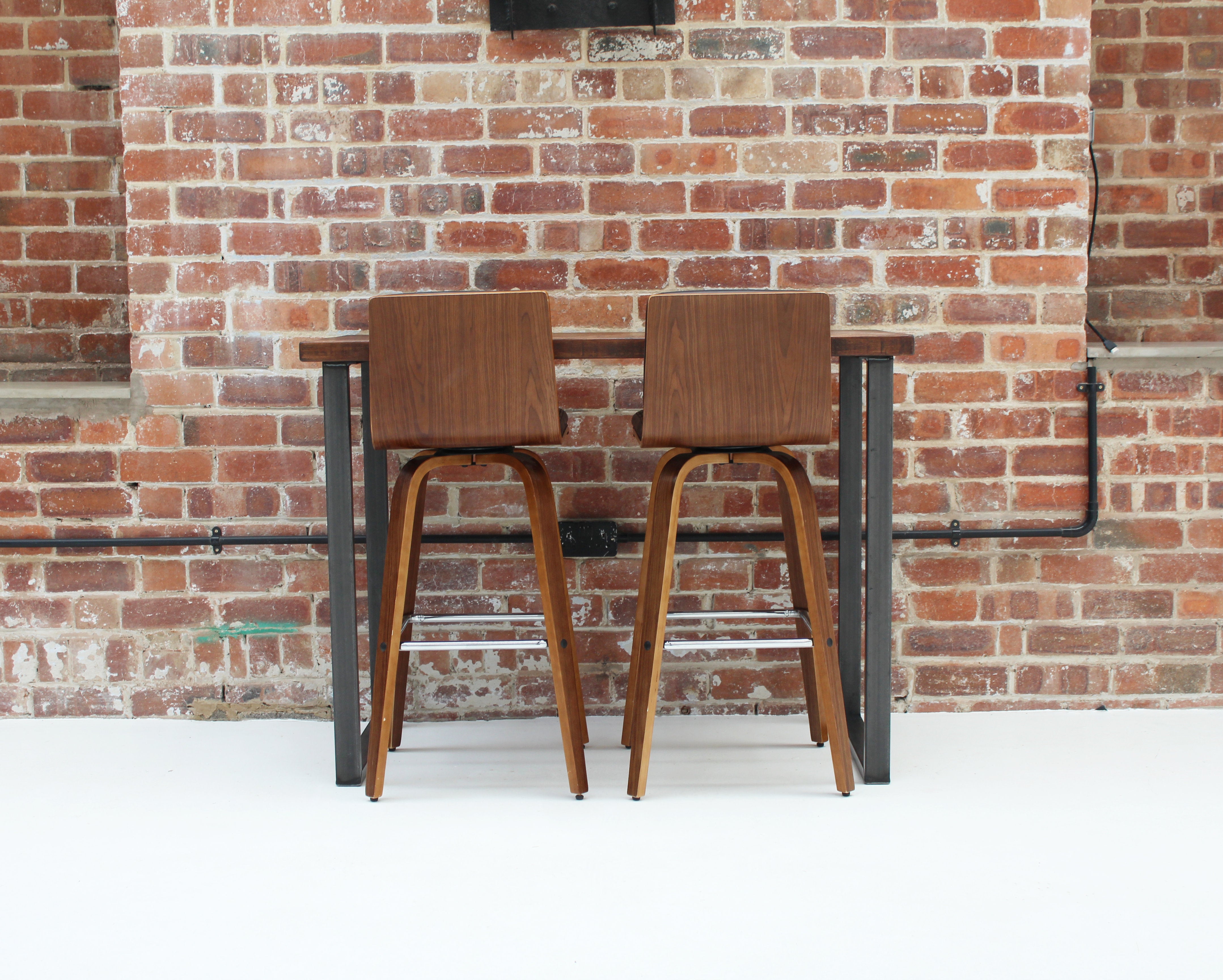 Breakfast Counter Front Industrial Breakfast Bar | Counter – Rust and Oak
