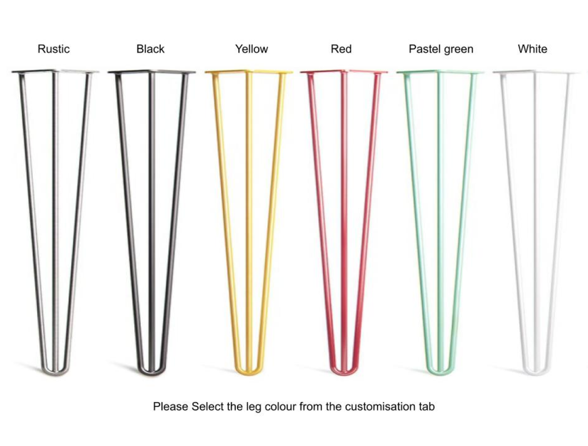 Table legs - Hairpin Legs 71cm High for  Desk & Dining Table