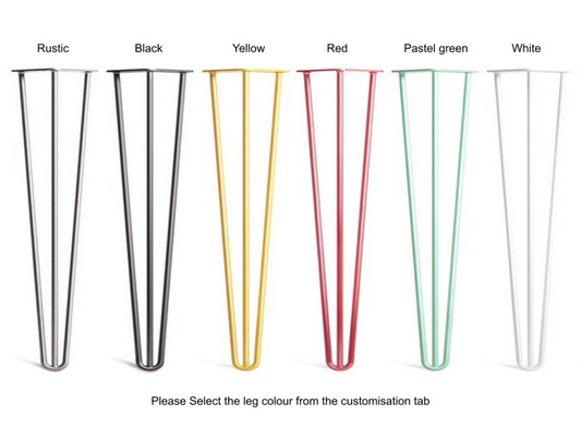 Table legs - Hairpin Legs 71cm High for  Desk & Dining Table