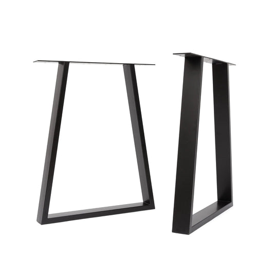 Trapezium Industrial Table Legs | 71cm High